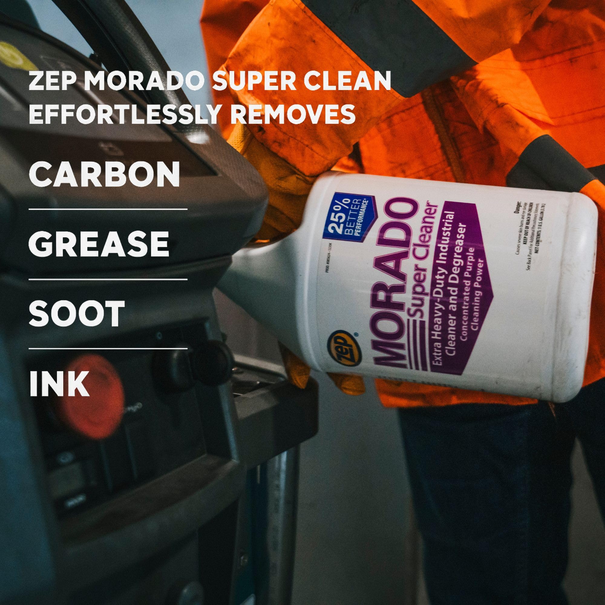 Amazon.com: Zep Morado Purple Concentrated Super Cleaner - 1